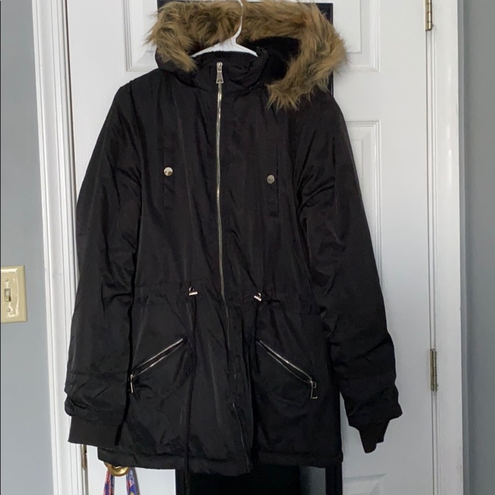 Black Winter Coat